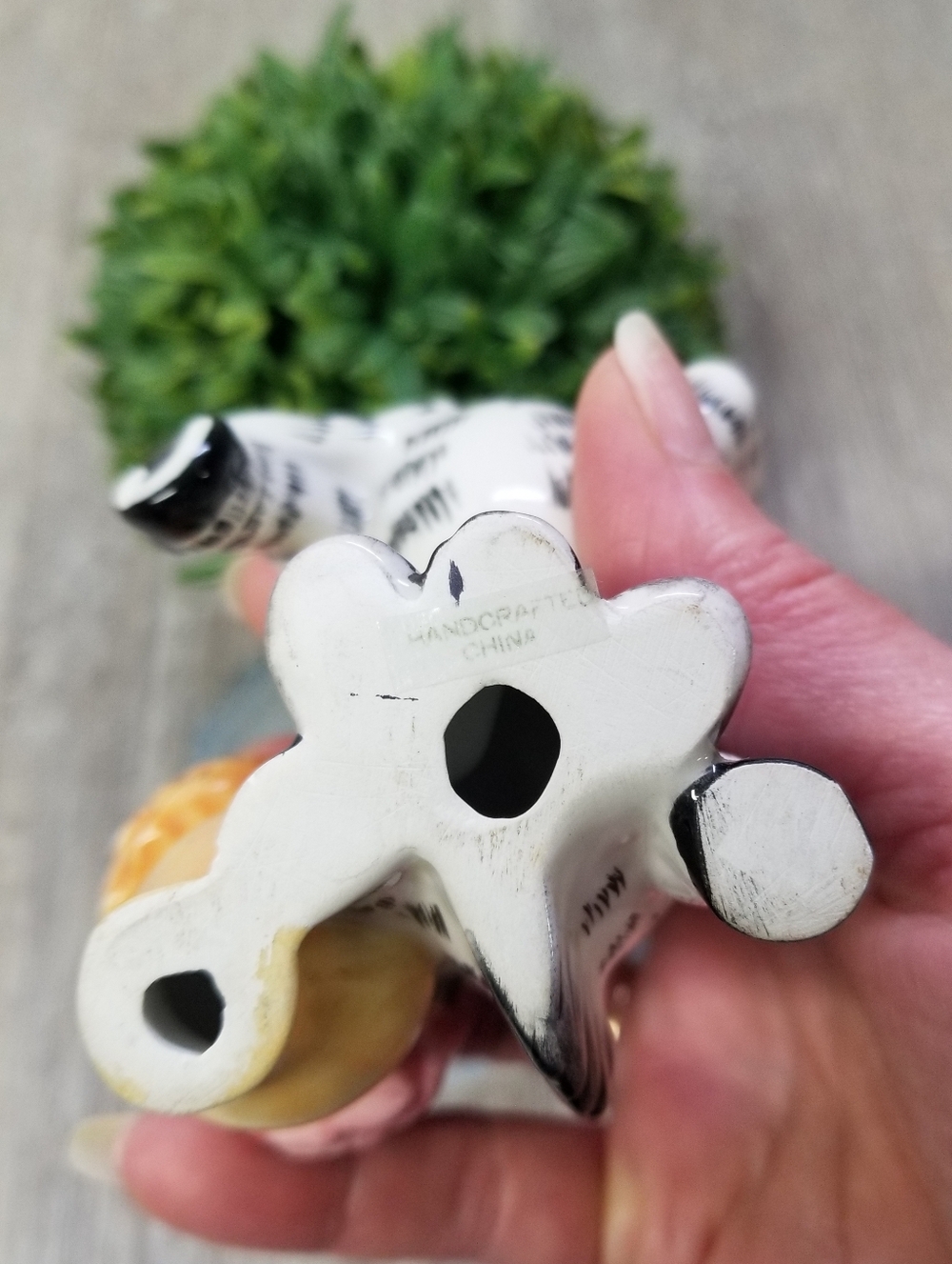 Tumbling Zebra Figurine - Picture 7 of 7